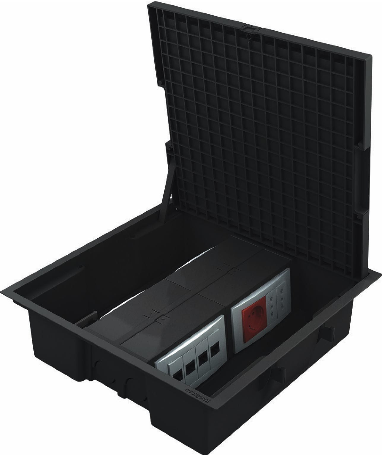 CANALPLAST - CAS.PORTAUT.16 MOD/COP.MAND.NERO