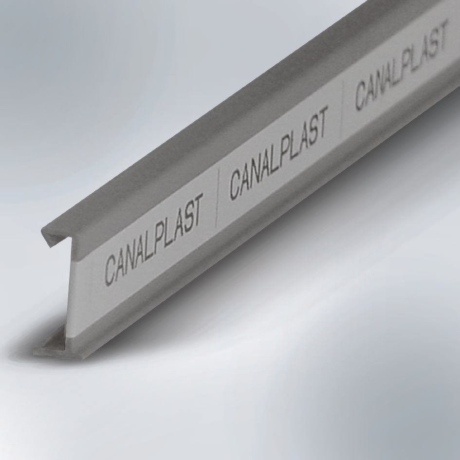 CANALPLAST - COPERCHIO PORTAETICHETTE MM15 L.MT.1