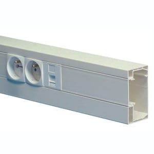 CANALPLAST - CAN.100X50X1 SCOMP. B. 9010