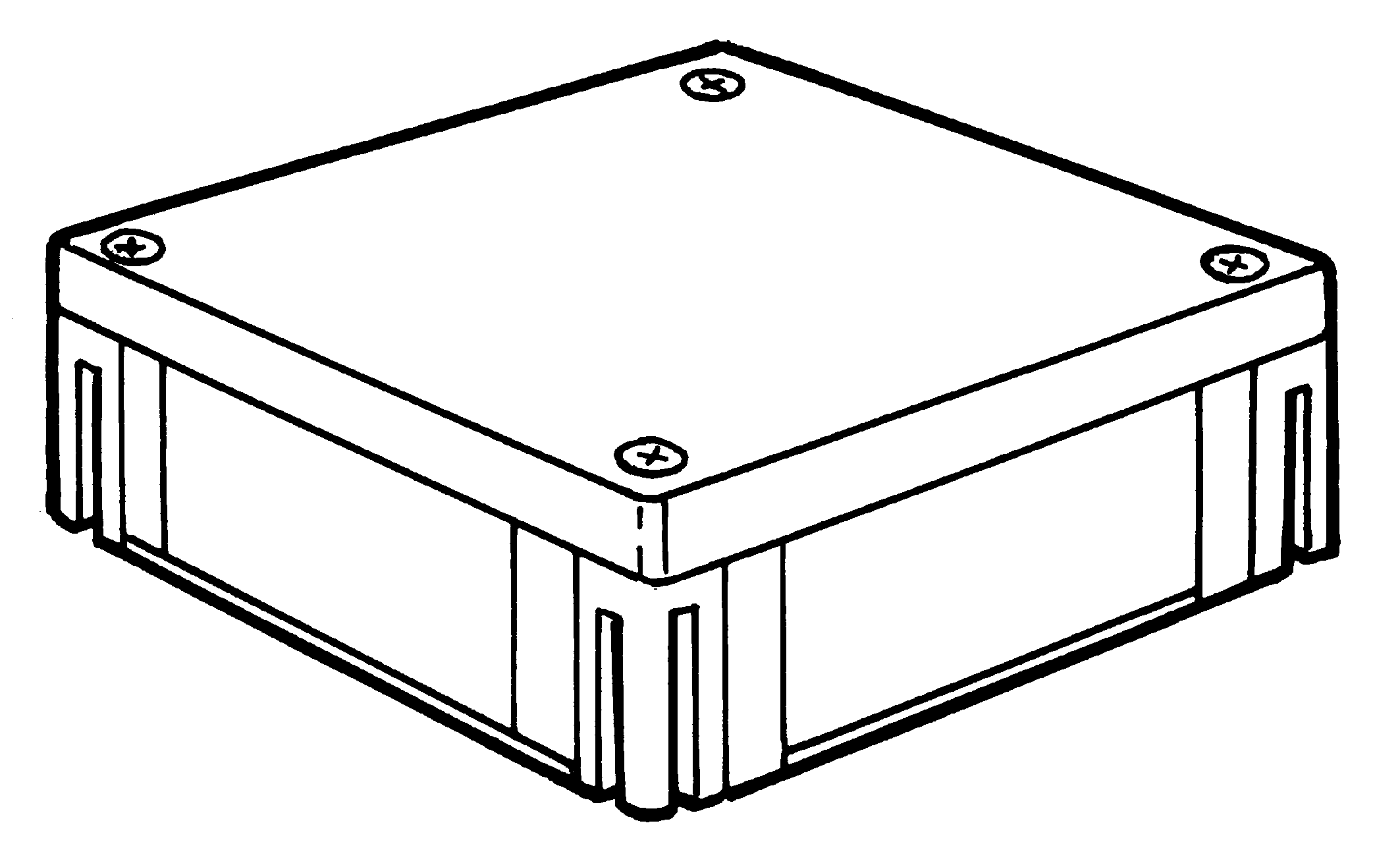 CANALPLAST - SCAT.DER.125X125X43 TLPSD