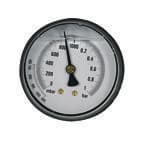 CANALPLAST - VACUOMETRO DIAM.63 ATTACCO POST.1/4'