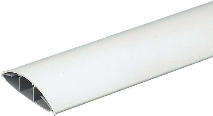 CANALPLAST - CAN.MEZZOTONDO 75X18X4S B.9010