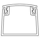 CANALPLAST - MINICAN.20X17X1 SCOMP.ARDESIA MTR2017A