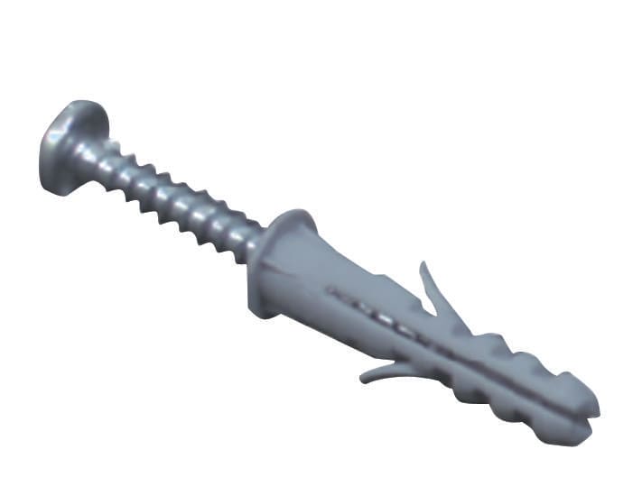 CANALPLAST - TASSELLI D.8 CON VITI IN NYLON