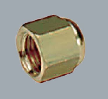 CANALPLAST - BOCCHETTONE OTTONE CIECO 1/4' BCOTCC14