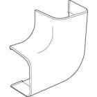 CANALPLAST - CURVA PIANA 70 MARRONE