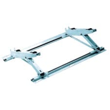 CANALPLAST - STAFFA REGOLABILE A TETTO BIANCA