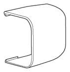 CANALPLAST - TAPPO TERMINALE 90 MARRONE