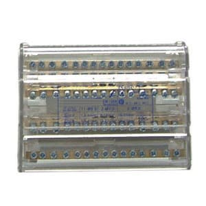 CANALPLAST - MORSETTIERA DISTR.TETRAPOL.15 FORI 125A