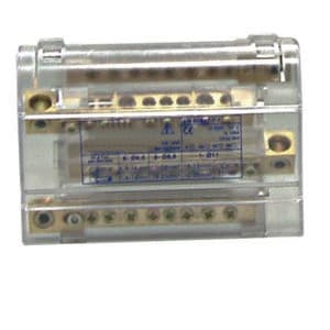 CANALPLAST - MORSETTIERA DISTR.TETRAPOL. 9 FORI 160A