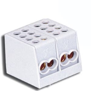 CANALPLAST - MORSETTIERA DER.DOPPIO SERR. POLI N.2