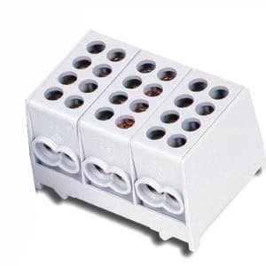 CANALPLAST - MORSETTIERA DER.DOPPIO SERR. POLI N.3