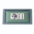 CANALPLAST - PORTAUT.SCRIV.108 ALLUMINIO DESKOAL