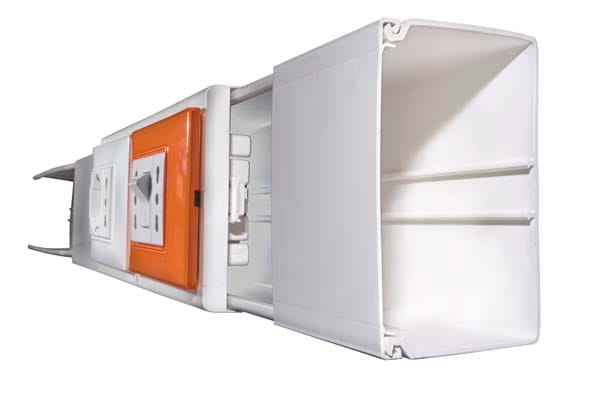 CANALPLAST - CAN G 100X40CG COP.SMONT.C-ATTR.B 9010 G27SABEU