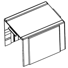 CANALPLAST - GIUNTO 'T' 150X80 B 9010