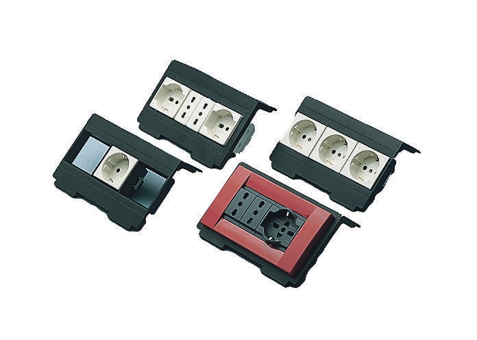 CANALPLAST - MOSTR.TICINO TT MAGIC NER-6MOD. HG49