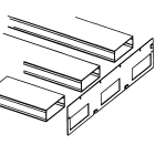 CANALPLAST - MOST.LAM.ZINC.343X75