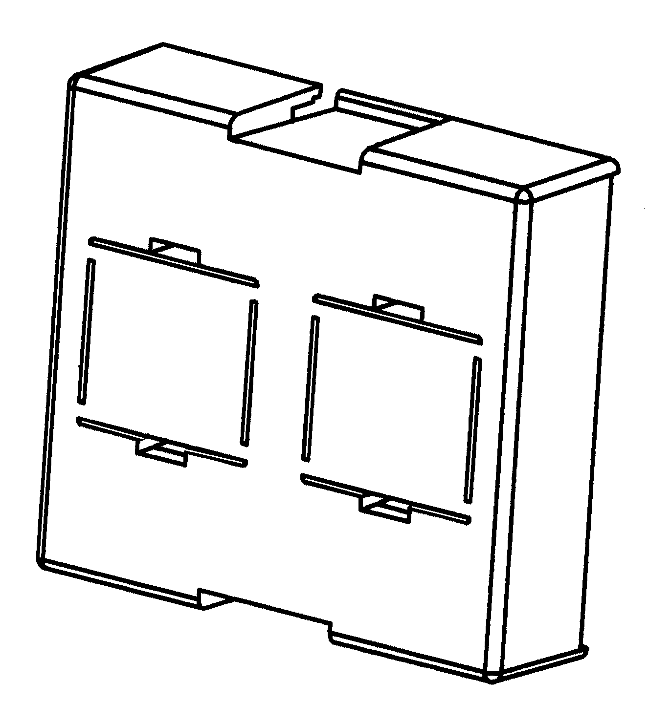 CANALPLAST - MOSTR.X2 UTENZE AT&T HGATRJ