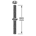 CANALPLAST - BARRA 975FIL.8X665MM