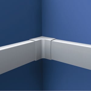CANALPLAST - ANGOLO INTERNO FISSO 40X17 ARDESIA