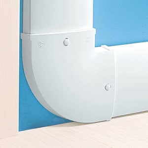 CANALPLAST - ANG. PIANO 90 SIMMETRIS B 9010 SMT128BE