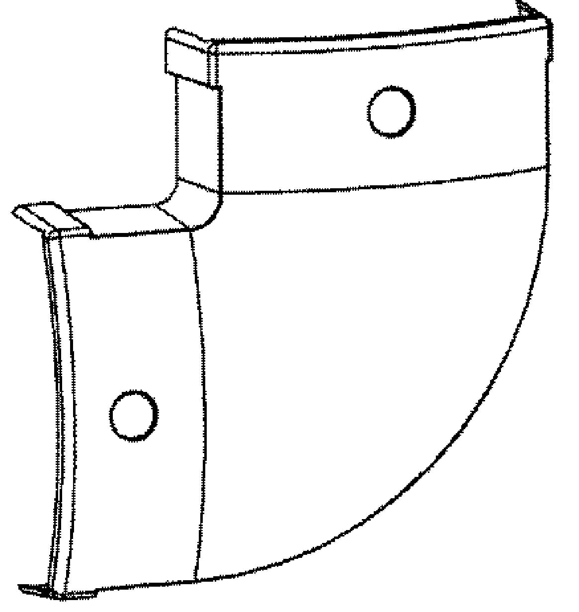 CANALPLAST - ANG. PIANO 90 SIMMETRIS CILIEGIO S.DL3 SMT128CILS