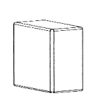 CANALPLAST - TAPPO TERMINALE 160X50 B 9010