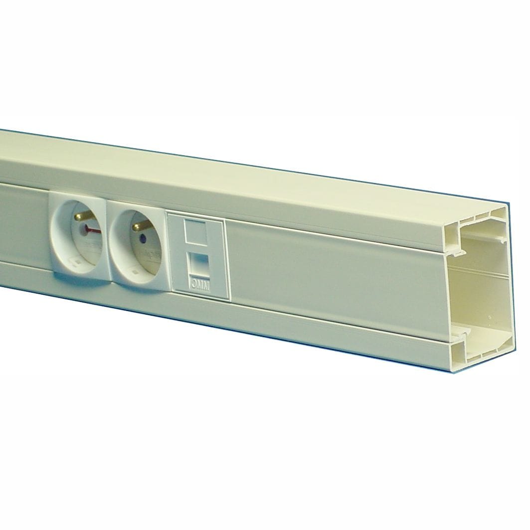 CANALPLAST - CAN.75X50X1 SCOMP. B. 9010