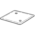 CANALPLAST - COP.INOX 125X125