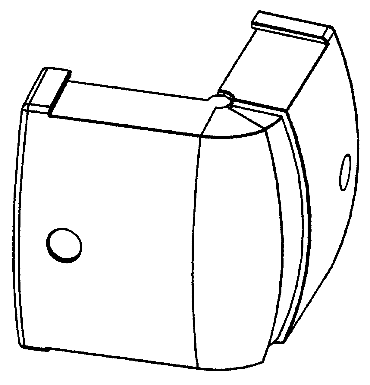 CANALPLAST - ANG. EST.TR2000 COL.CILIEGIO S. DL3