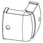 CANALPLAST - ANG. EST.TR2000 COL.CILIEGIO S. DL3 TRS10CILS