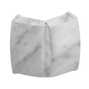 CANALPLAST - ANG. EST.TR2000 COL. MARMO CARRARA