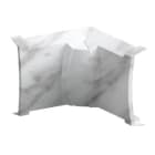 CANALPLAST - ANG. INT.TR2000 COL. MARMO CARRARA