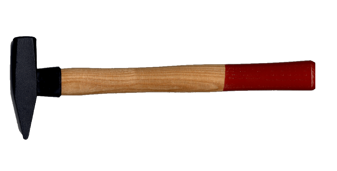 CANFOR UTENSILI - Martello tedesco 300 g con manico in legno.