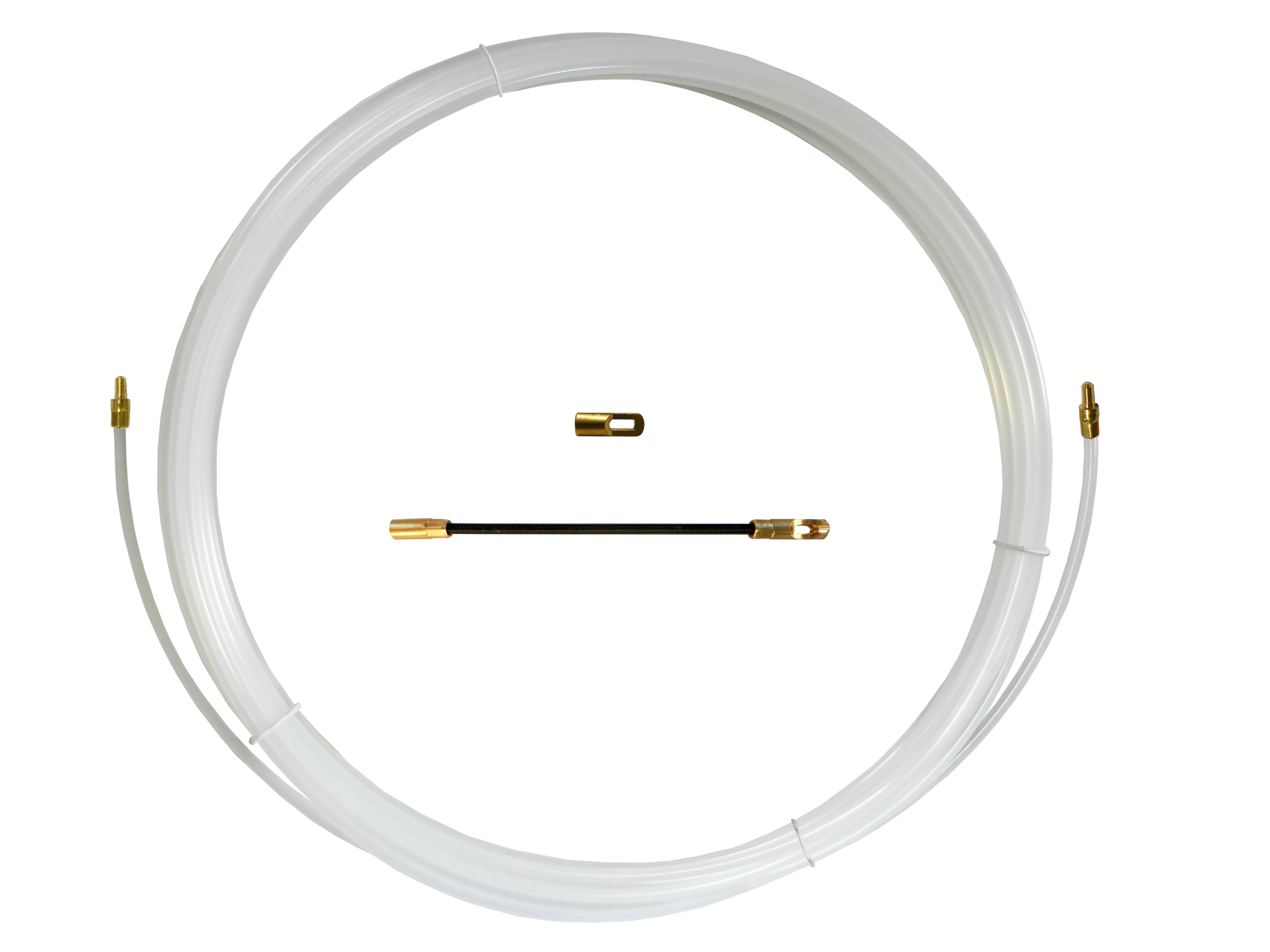 CANFOR UTENSILI - Sonda in Perlon diametro 4 mm lunghezza 10 m con teste intercambiabili.