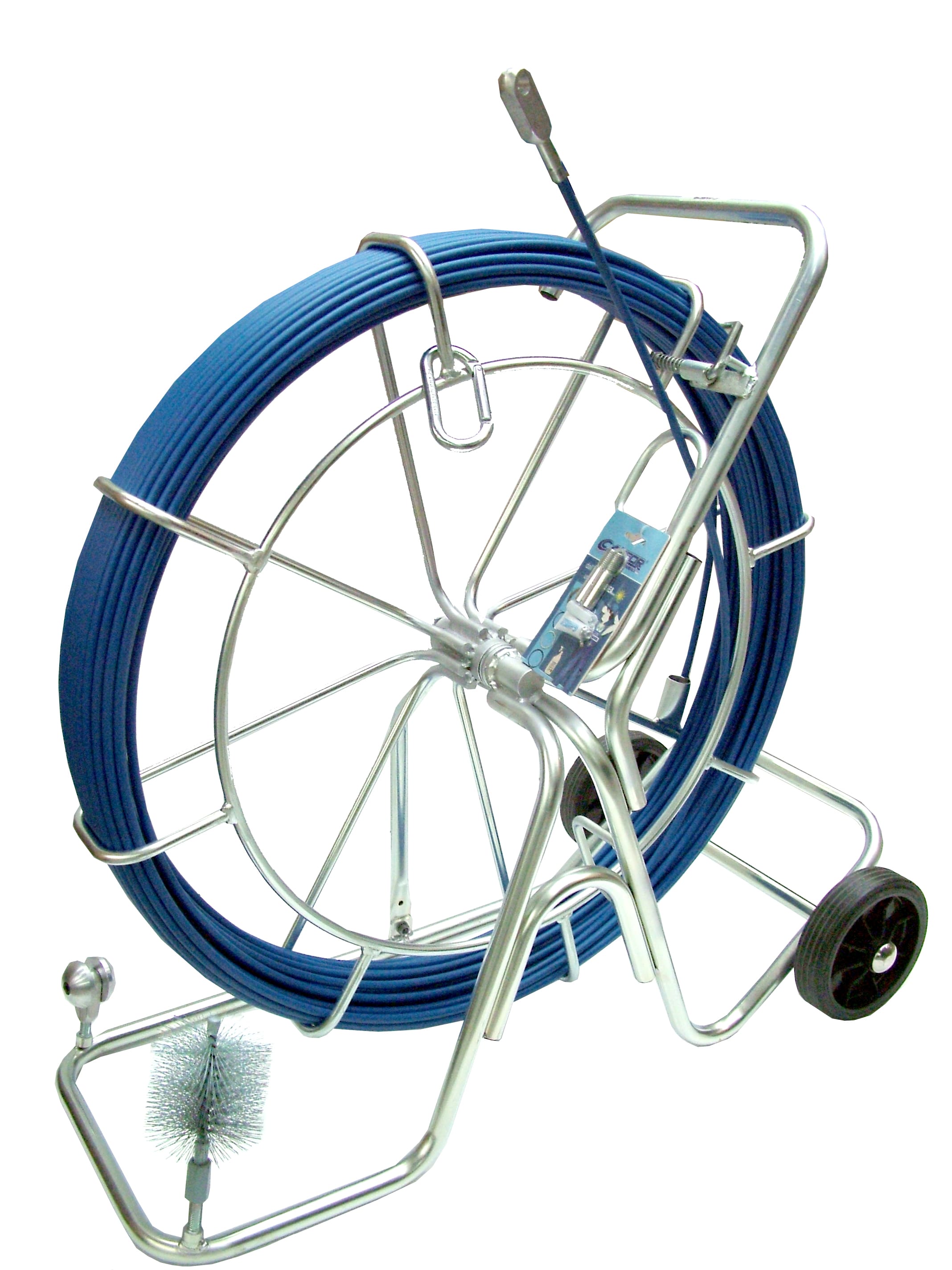 CANFOR UTENSILI - Sonda fibra di vetro ø 9 mm 50 m con contenitore 651/05.