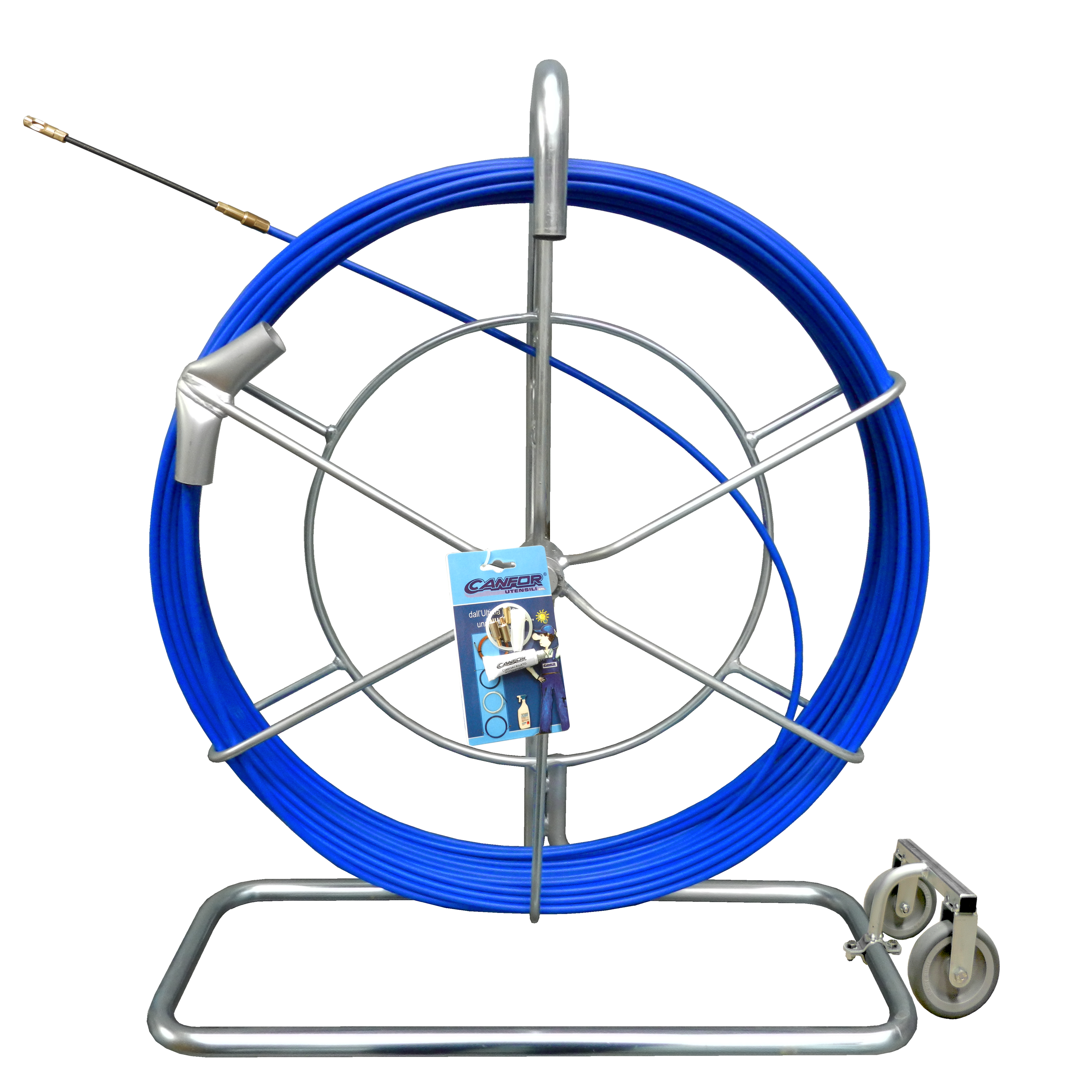 CANFOR UTENSILI - Sonda fibra vetro ø 5 mm 30 m con aspo nel cont 651/03R.