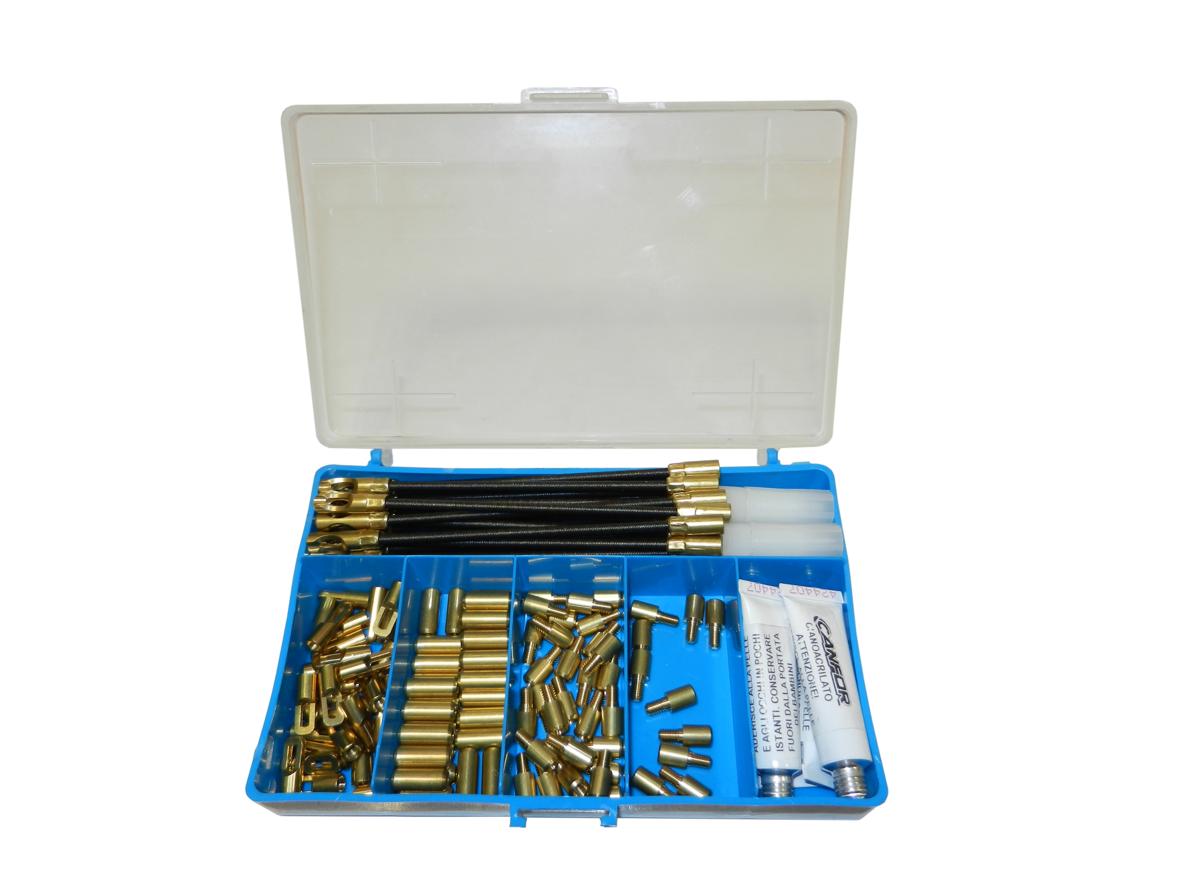 CANFOR UTENSILI - Scatola con 6 scomparti per accessori.