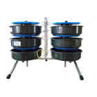 CANFOR UTENSILI - Svolgitore modello Ariane a 6 portamatasse. 399/6