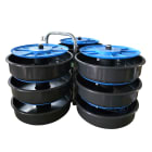 CANFOR UTENSILI - Svolgitore modello Ariane a 9 portamatasse.