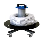 CANFOR UTENSILI - Svolgitore matasse con cilindro d.450 ruote.