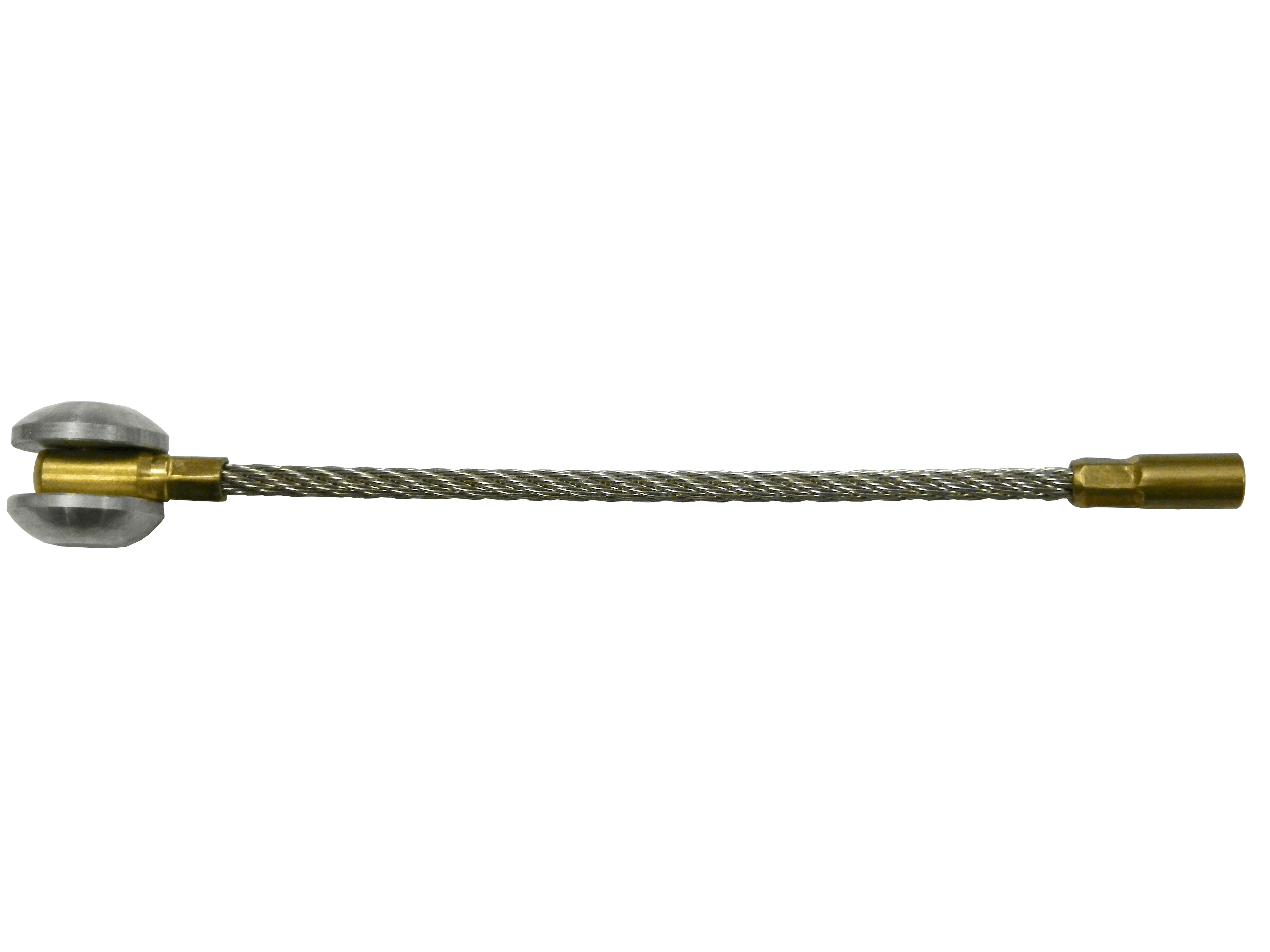 CANFOR UTENSILI - Testa con carrucola in corda d'acciaio inox M5.