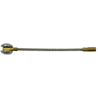 CANFOR UTENSILI - Testa con carrucola in corda d'acciaio inox M5.