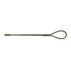 CANFOR UTENSILI - Testa flessibile in corda d'acciaio inox con asola tirante M12.