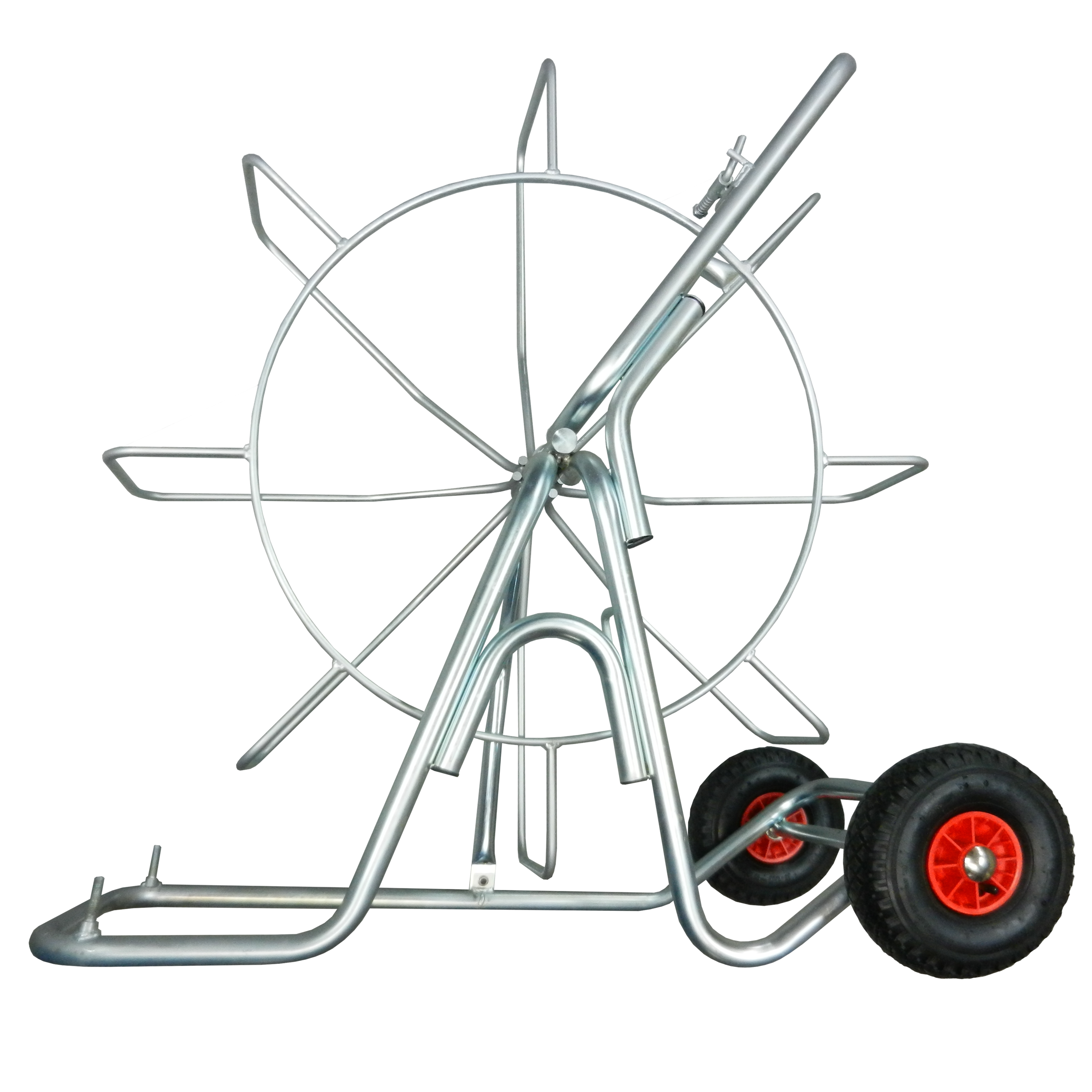 CANFOR UTENSILI - Aspo verticale carrellato in acciaio D.1000 e D.1.