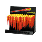CANFOR UTENSILI - Espositore con 101 giraviti isolati.
