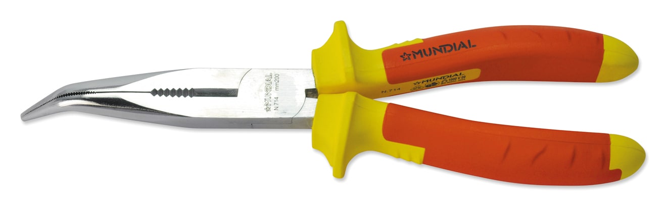 CANFOR UTENSILI - PINZE BECCHI 1/2 TONDI PIEGATI IS. MM 20