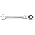 CANFOR UTENSILI - Chiave combinata a cricchetto snodata mm 18 e 19.