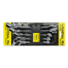 CANFOR UTENSILI - SERIE DI 5 CHIAVI COMBINATE A CRICCHETTO