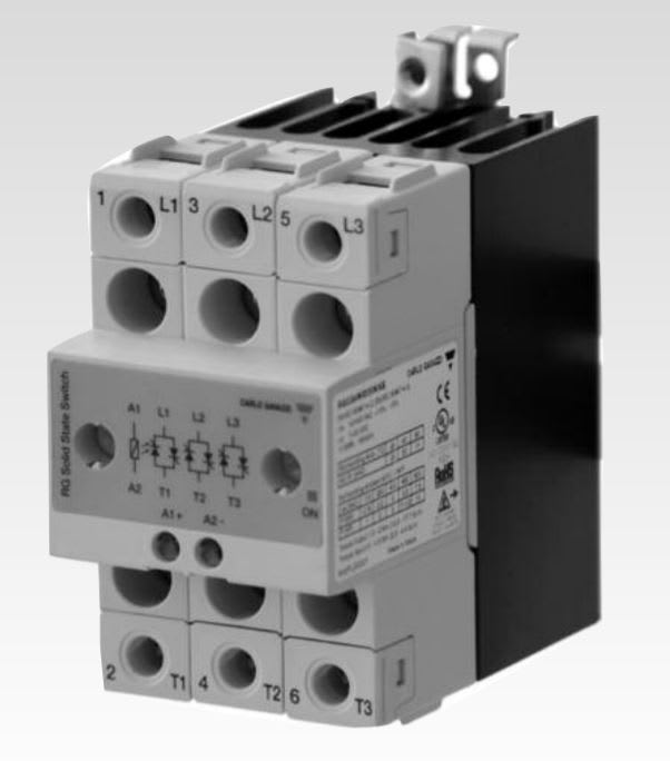 CARLO GAVAZZI - 3P -SSR-DC IN-ZC 600V 3X20A 1200VP-E-SRW